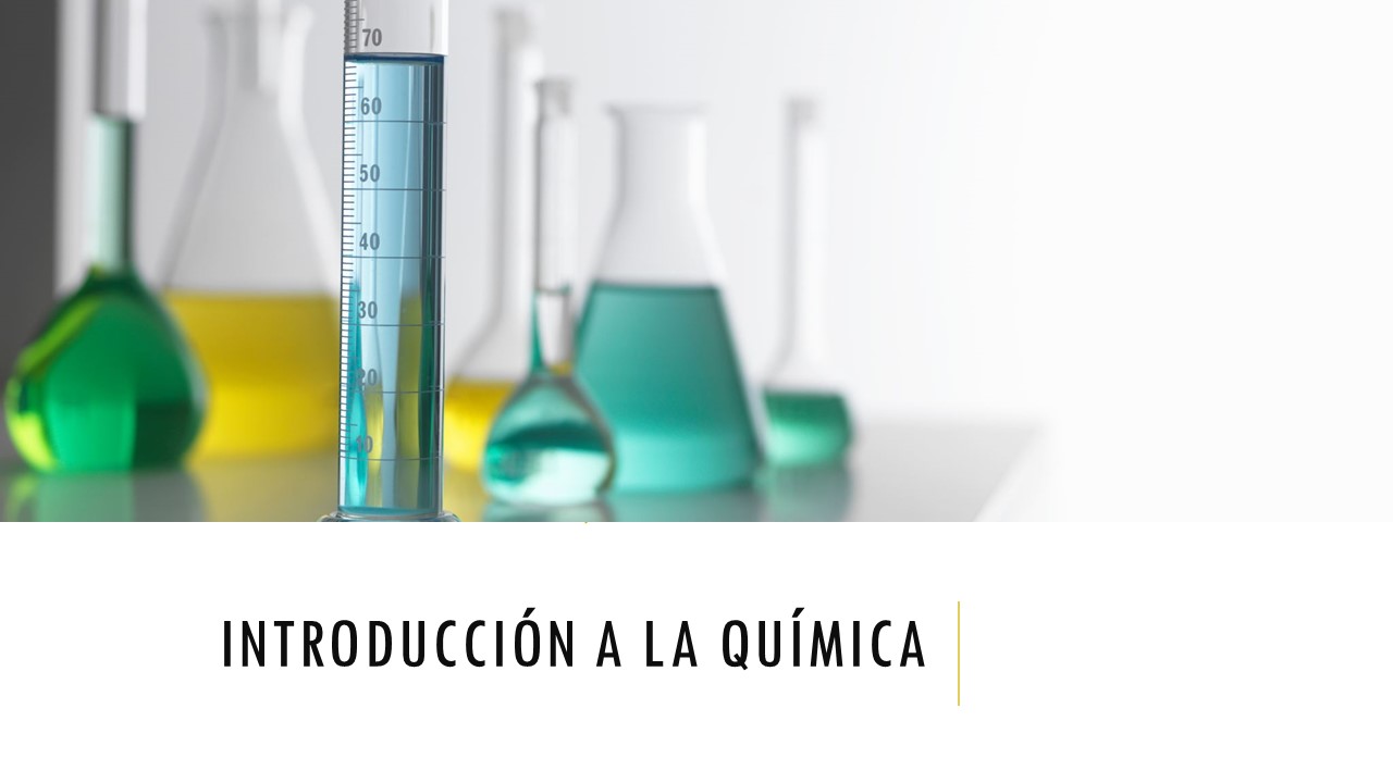 QUÍMICA Y FÍSICA: Introducción a la Química Grado 10