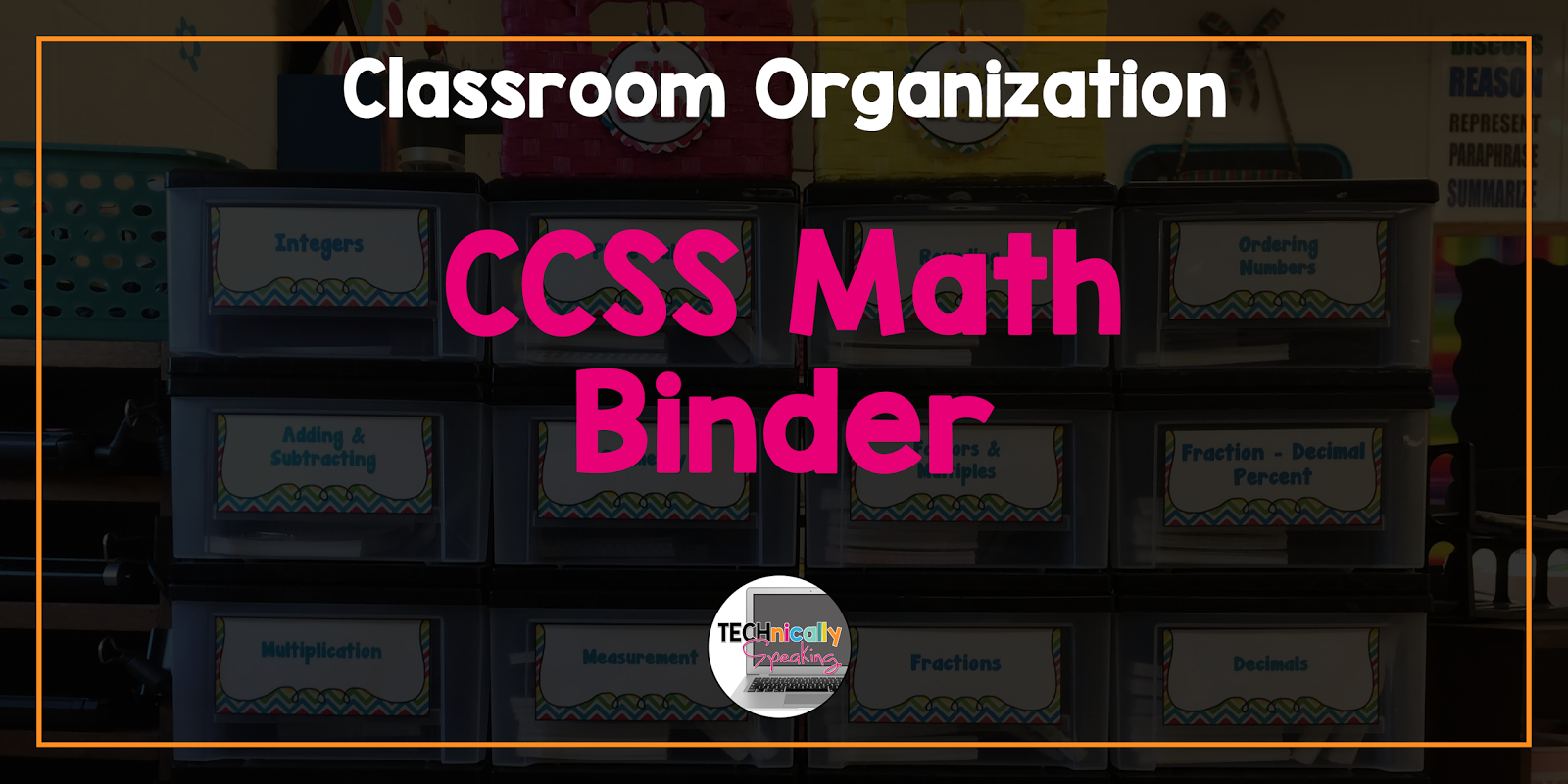 Math, Science, Social Studies......Oh, my! Classroom Organization Common Core Math Binder