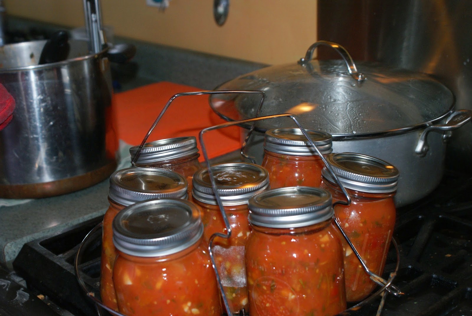 Sanctae Familiae Villa Canning Salsa Water Bath Method Revised*