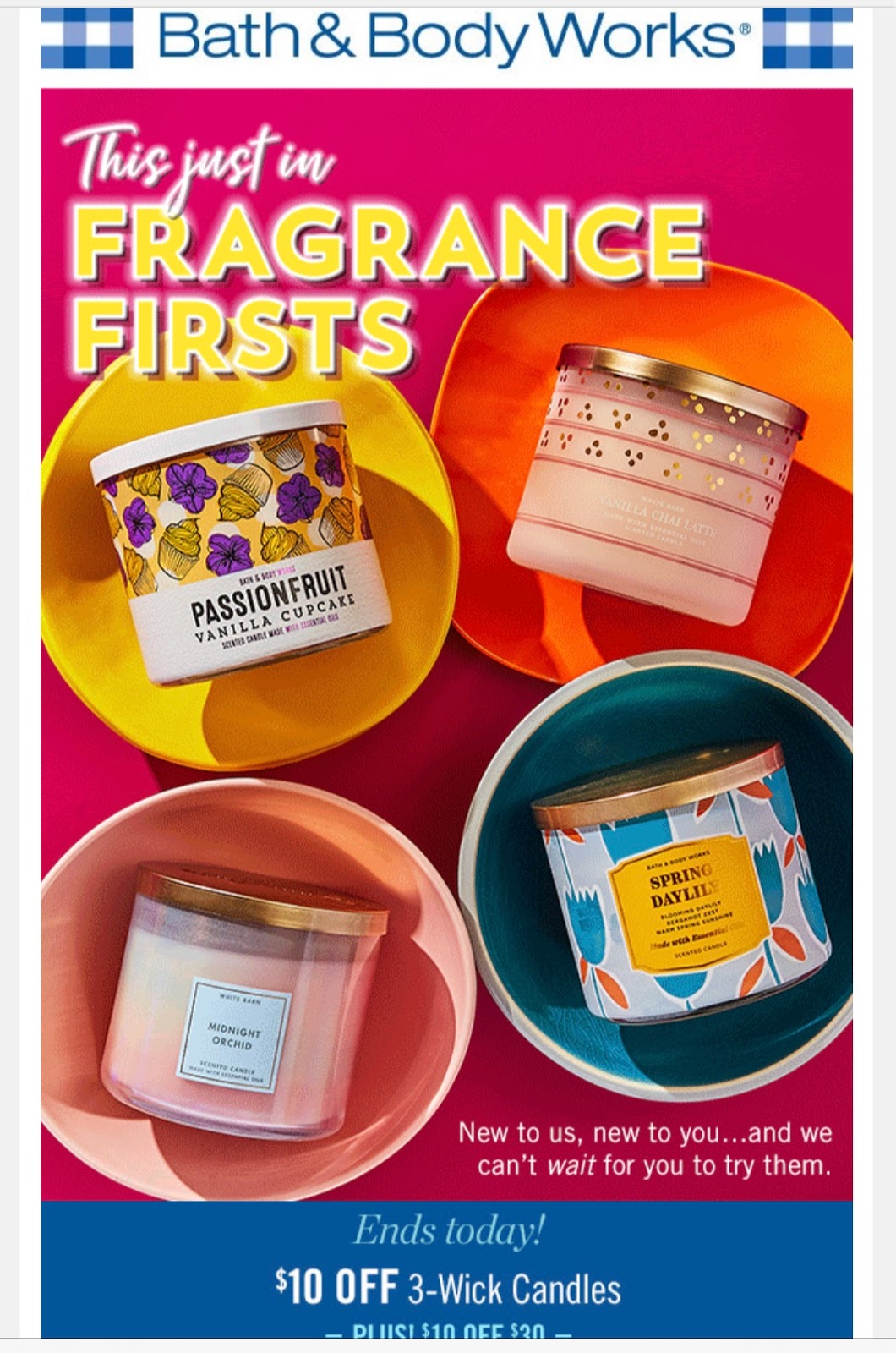 Life Inside the Page Bath & Body Works Today's Email February 22, 2020