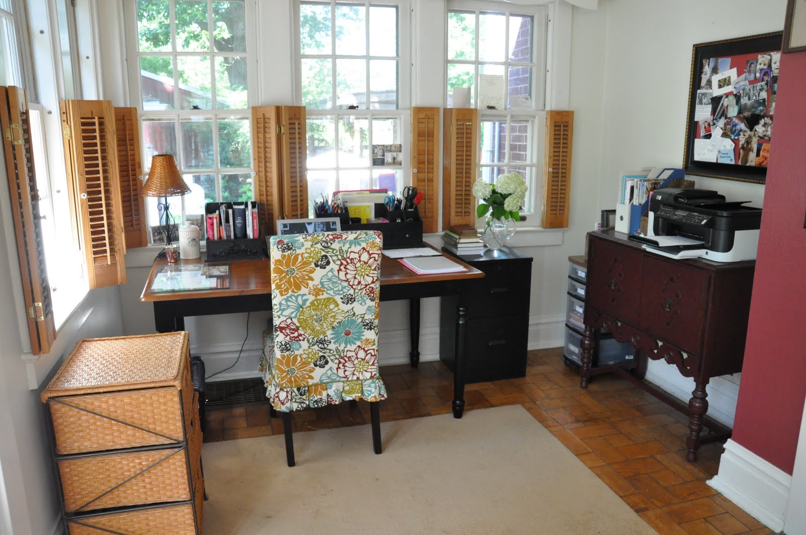 ...get carey-ed away: How To Series...Creating a Home Office Space