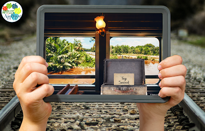 Escape the Train: Digital L-Blends Activity | Apples to Applique