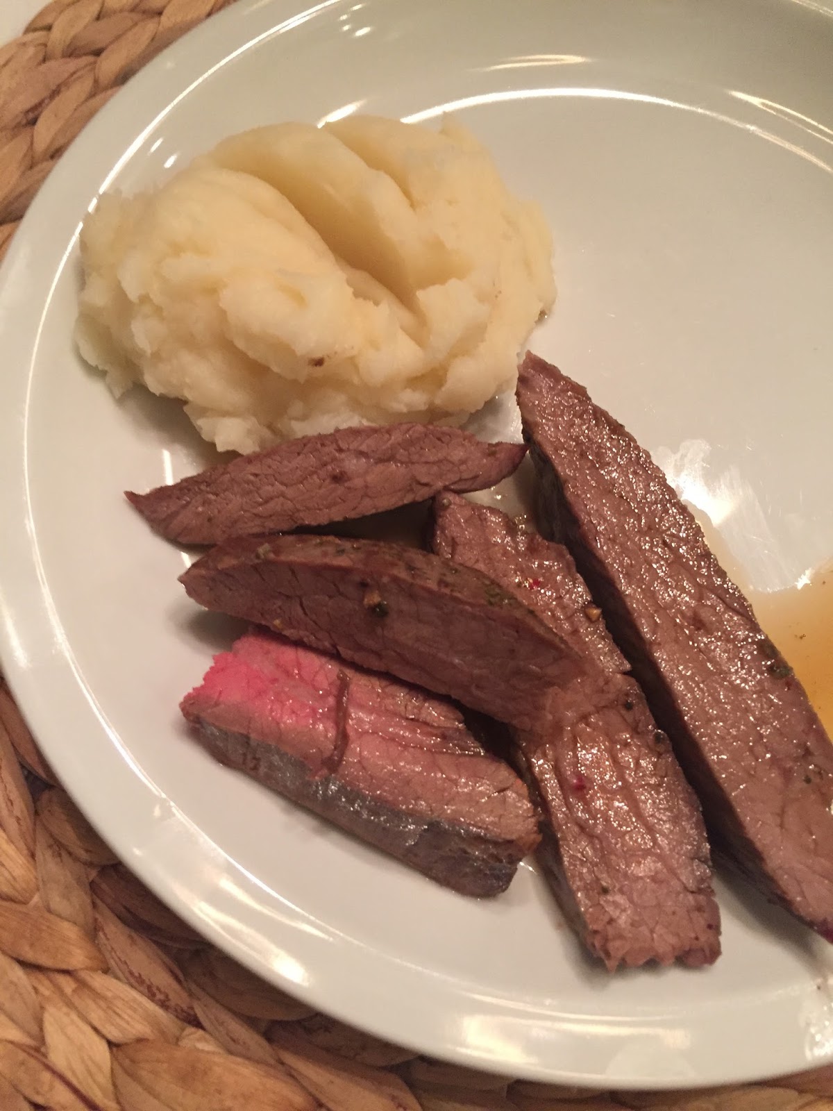 Simply LKJ What's for Dinner WednesdayFlank Steak with Sherry Vinegar
