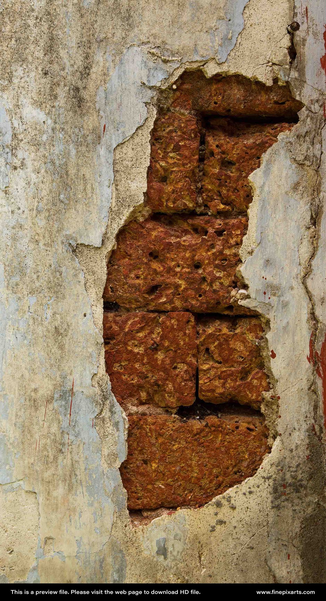 Broken Wall Texture 00001