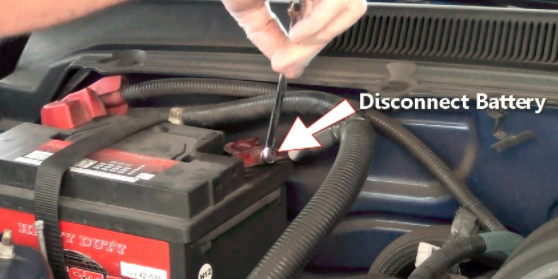 Disconnecting Car Battery