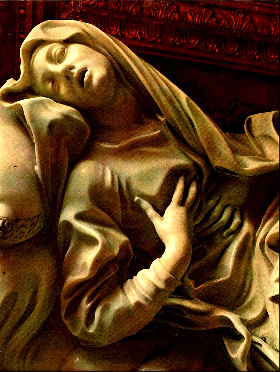 loveisspeed....... Blessed Ludovica Albertoni is a funerary monument