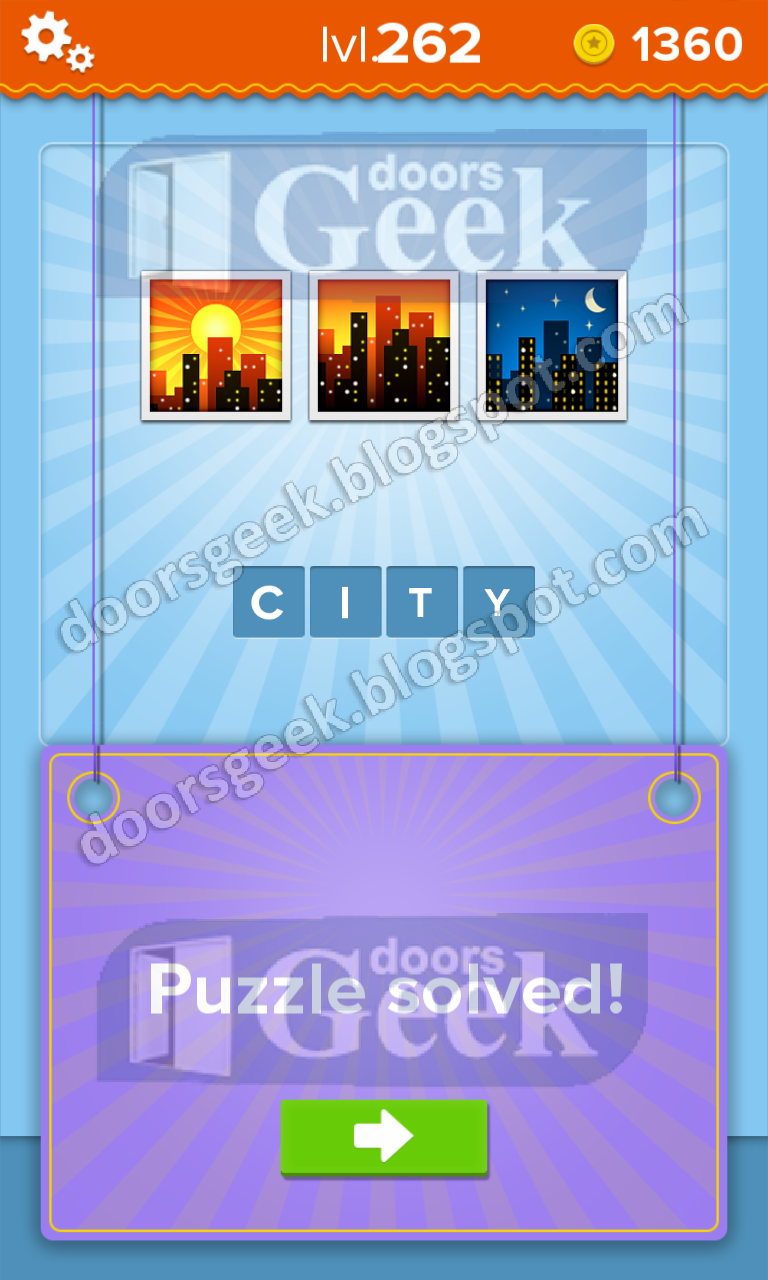 EmojiNation [Level 262] Answer Doors Geek