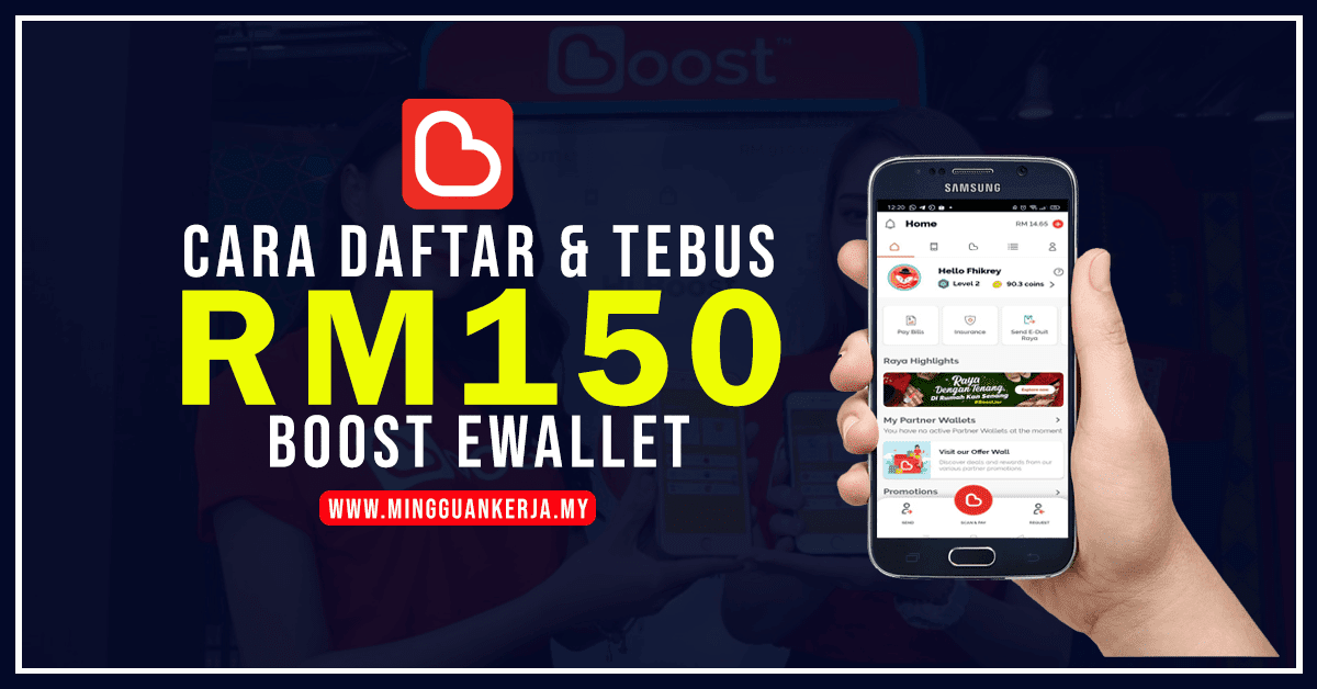 Cara tebus e wallet rm150