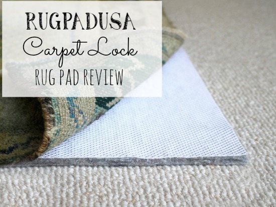 RugPadUSA Carpet Lock Rug Pad Review - Little Vintage Cottage