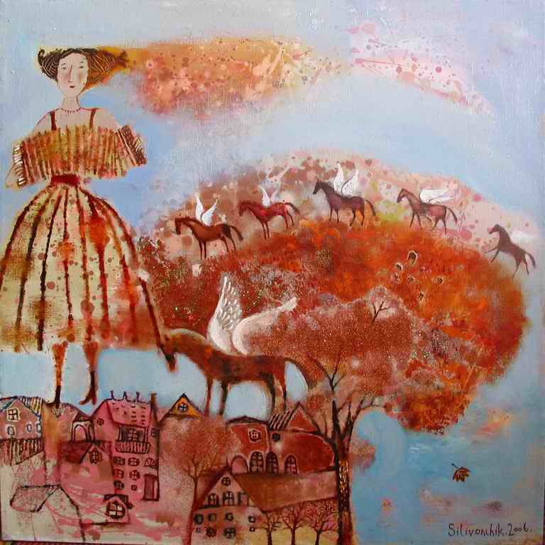 Картины анны силивончик смотреть
