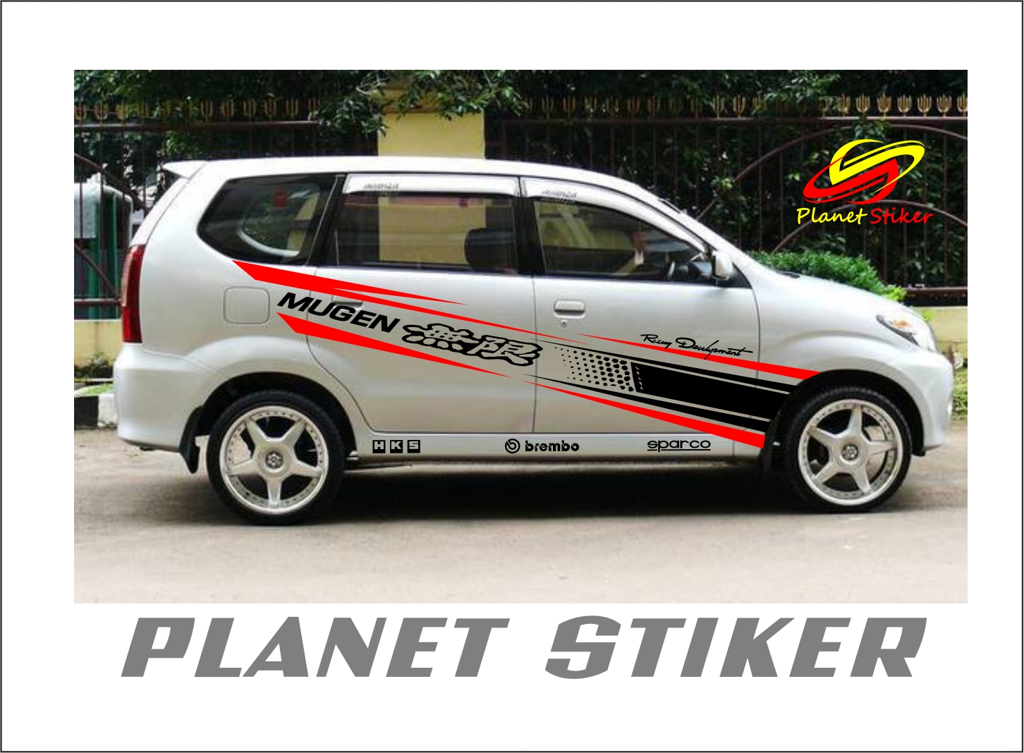 Model Motif Cutting Sticker Mobil Avanza Keren | Sobat ...