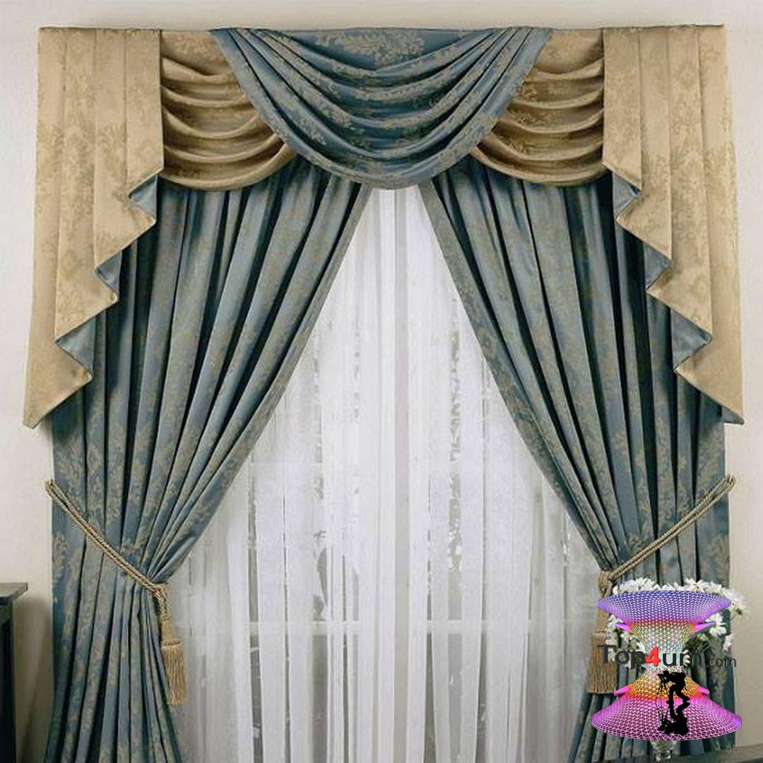 ديكورات ستائر مودرن على المواسير ️باحدث موديلات الستائر modern curtains