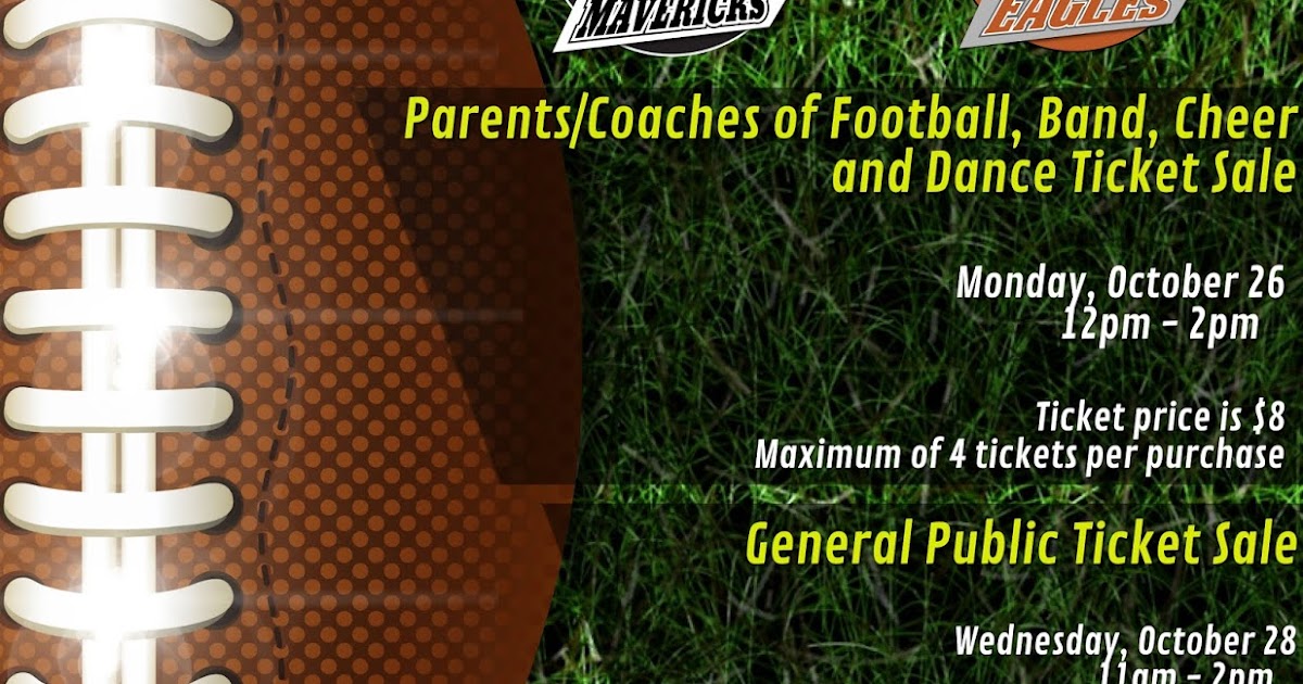 Eagle Pass ISD iVision WHS & EPHS FOOTBALL TICKET SALES