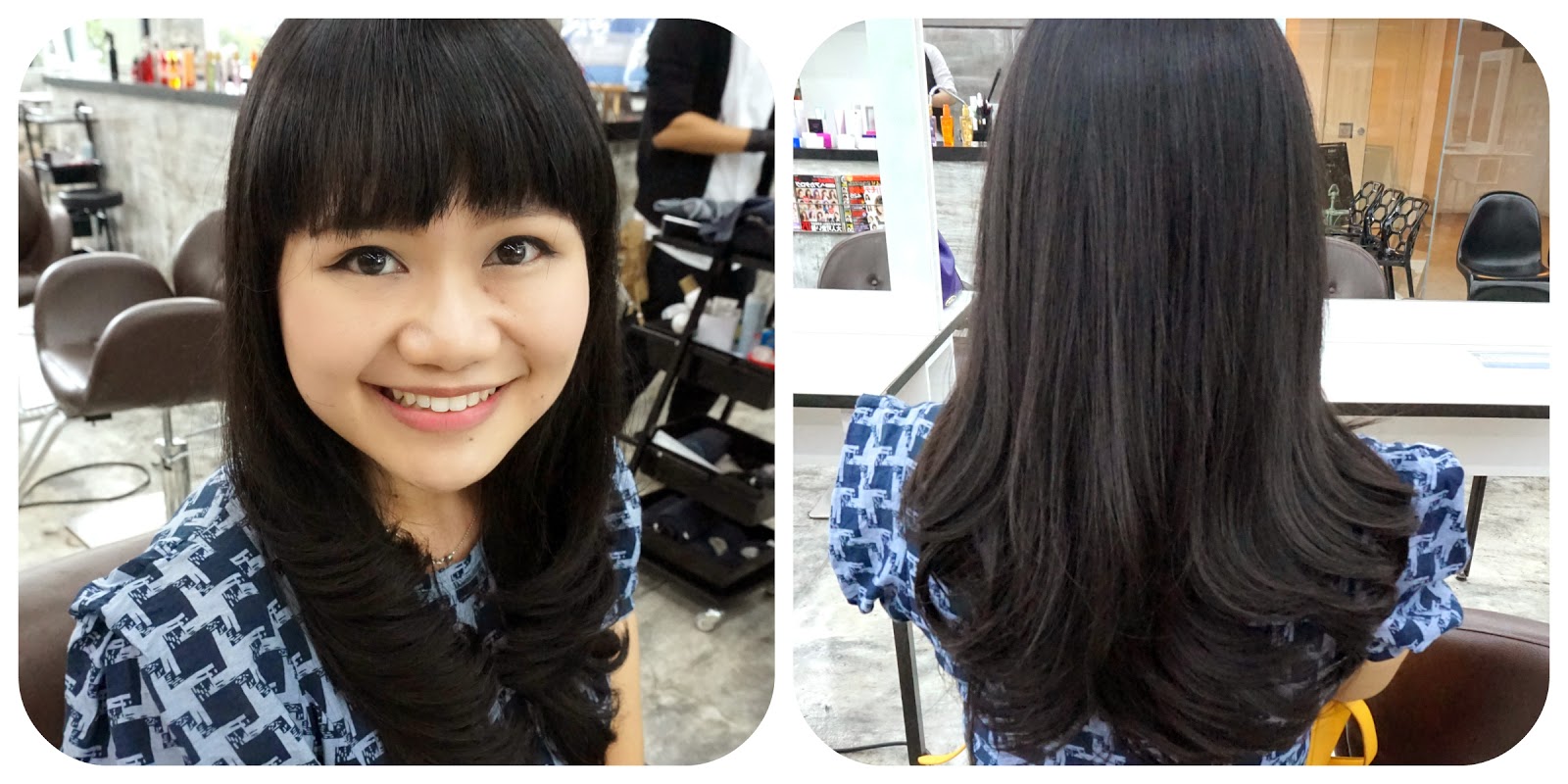 ultrasonic hair treatment on black hair