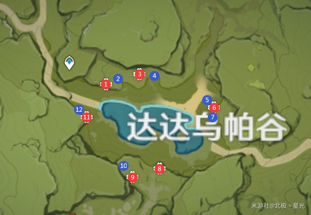 原神 (Genshin Impact) 1.6版萃華木砍伐路線推薦