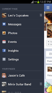 Facebook Page Manager Android App
