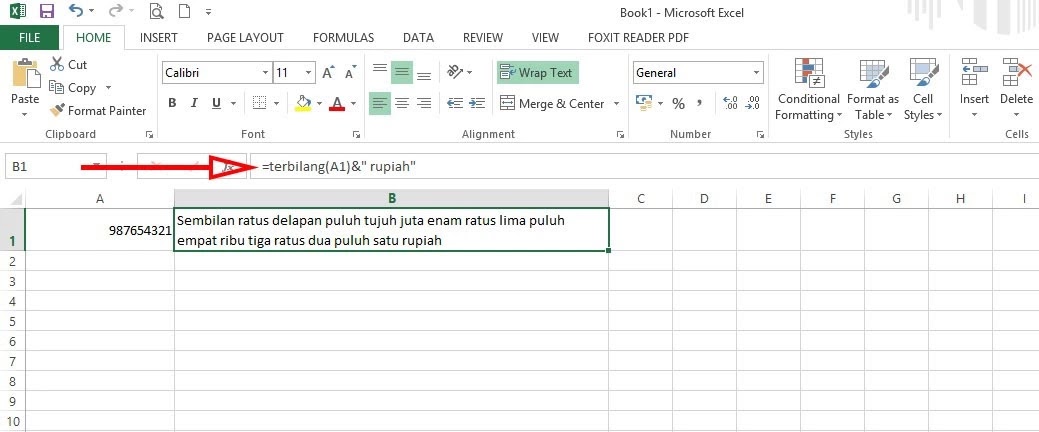 Tips Mengubah Angka Menjadi Huruf Rumus Terbilang Pada Excel Eman Mendrofa