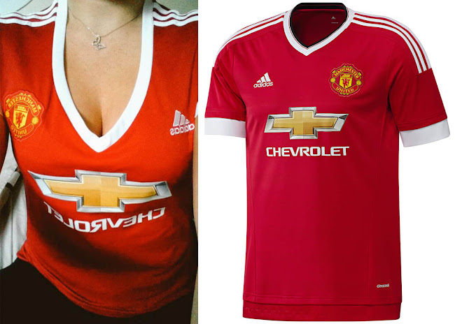 manchester united jersey ladies