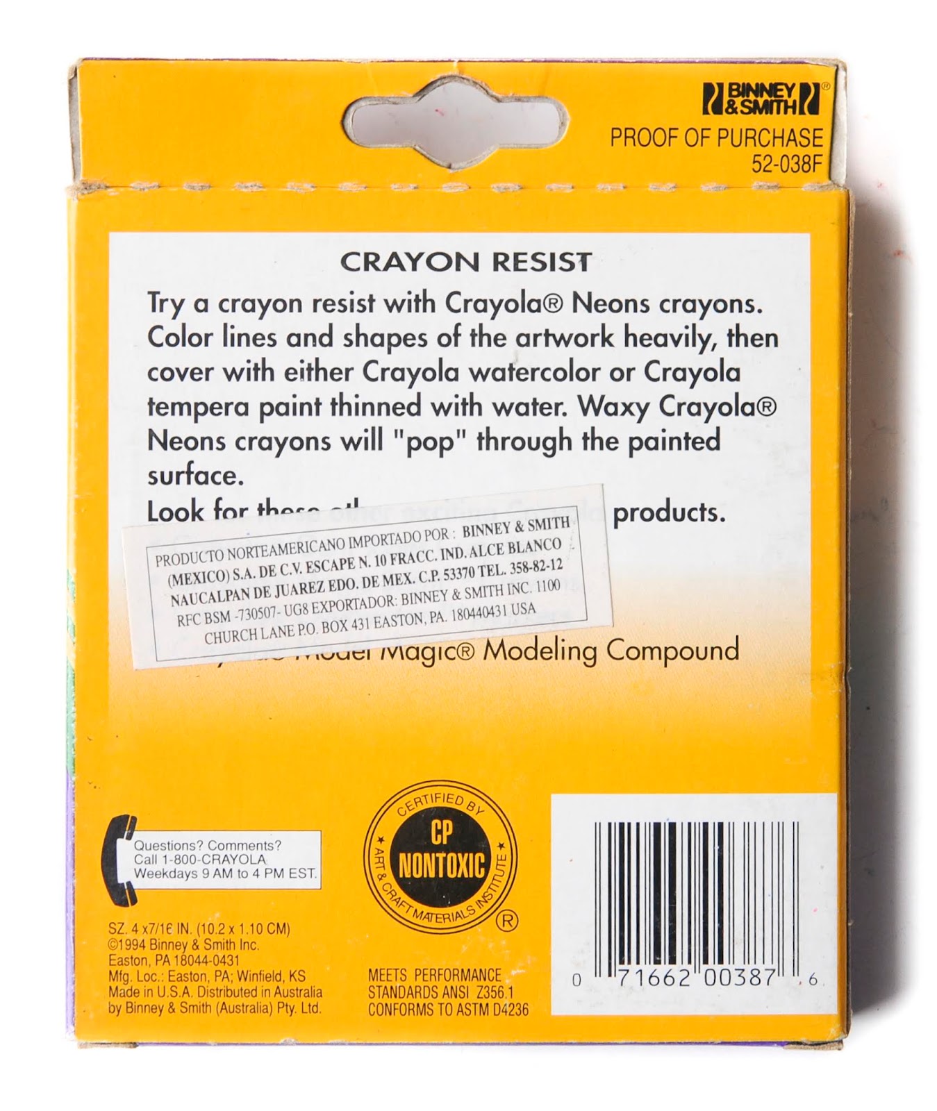 INSIGHT] Crayola Neon Crayons (pearl) 