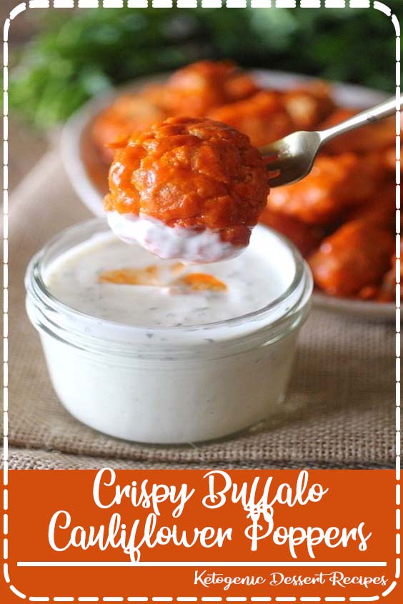 Crispy Buffalo Cauliflower Poppers Julia Recipes