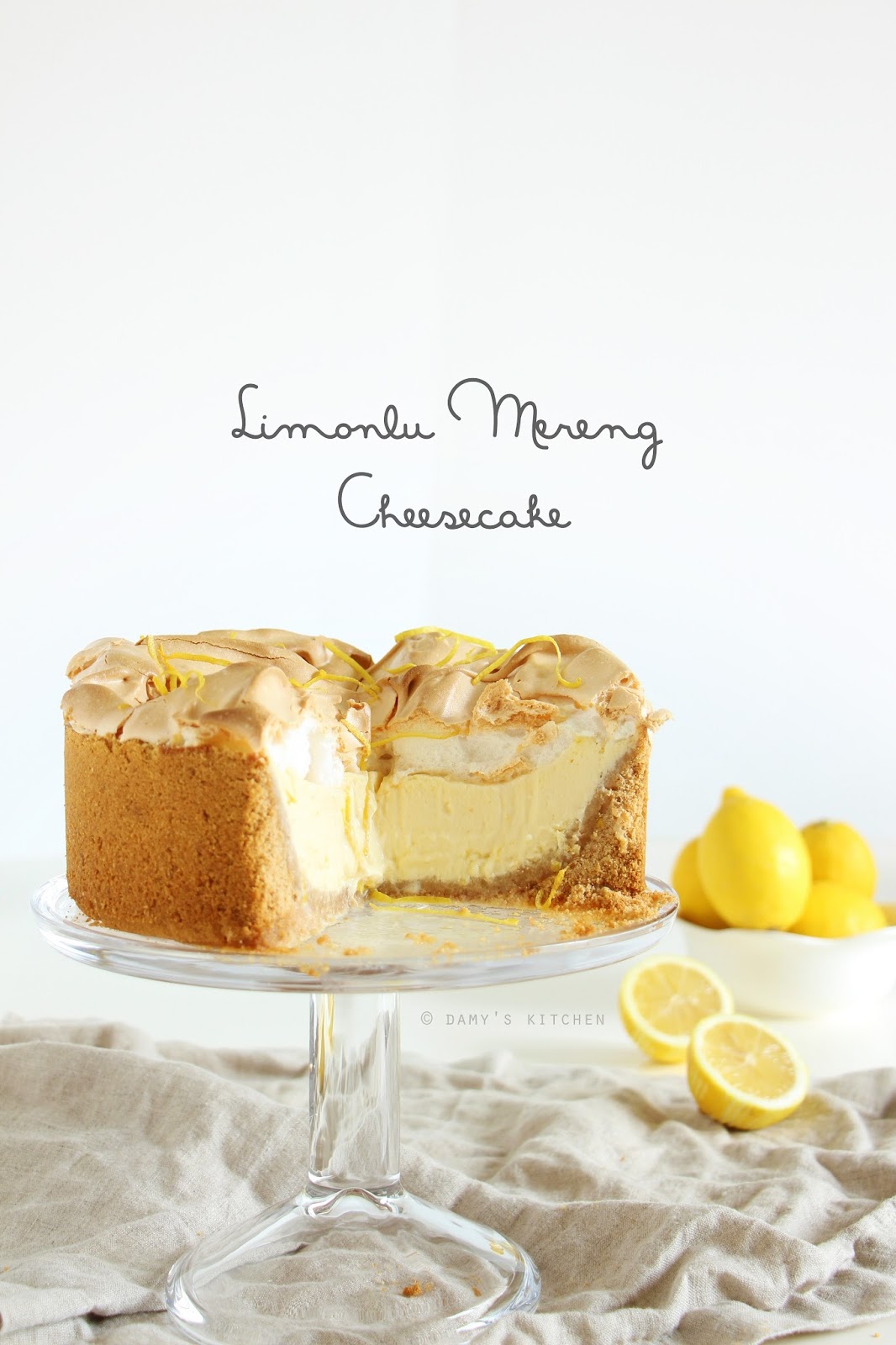 MERENGLİ LİMON KREMALI TART TARİFİ MERENGLİ LİMON KREMALI TART TARİFİ