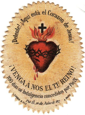 ¡DETENTE! “EL CORAZÓN DE JESÚS ESTÁ AQUÍ”