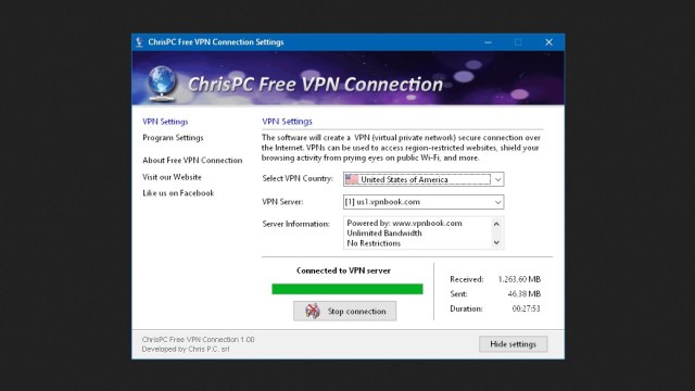 ChrisPC Free VPN Connection 4.07.31 instal the new