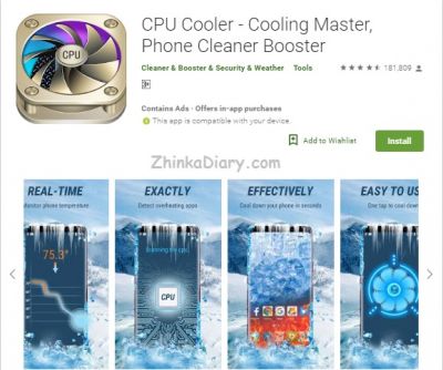 Ponsel Sering Panas Coba 5 Aplikasi Pendingin Hp Android Terbaik Zhinka Diary