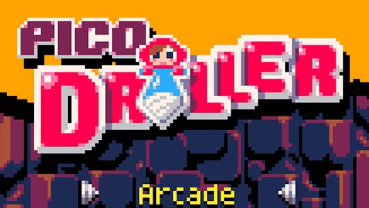 Ya disponible Pico Driller, el demake del clásico de puzles para Dreamcast