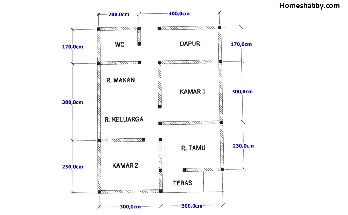 Gambar Rumah 6×8 2 Kamar Gambar Rumah 6×8 2 Kamar