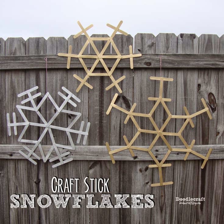 http://www.doodlecraftblog.com/2015/07/christmas-in-july-craft-stick-snowflakes.html