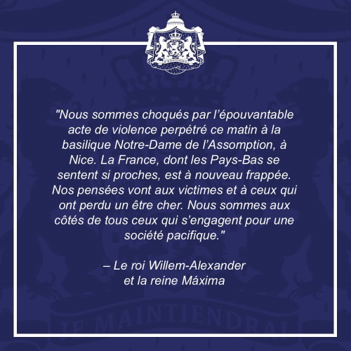 monarchico Messaggio dei Sovrani olandesi