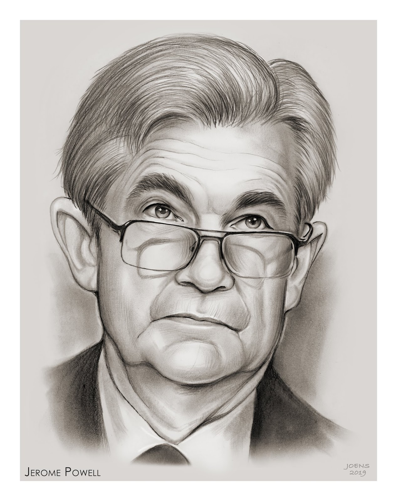 Sketch of the Day: Fed Chair Jerome Powell