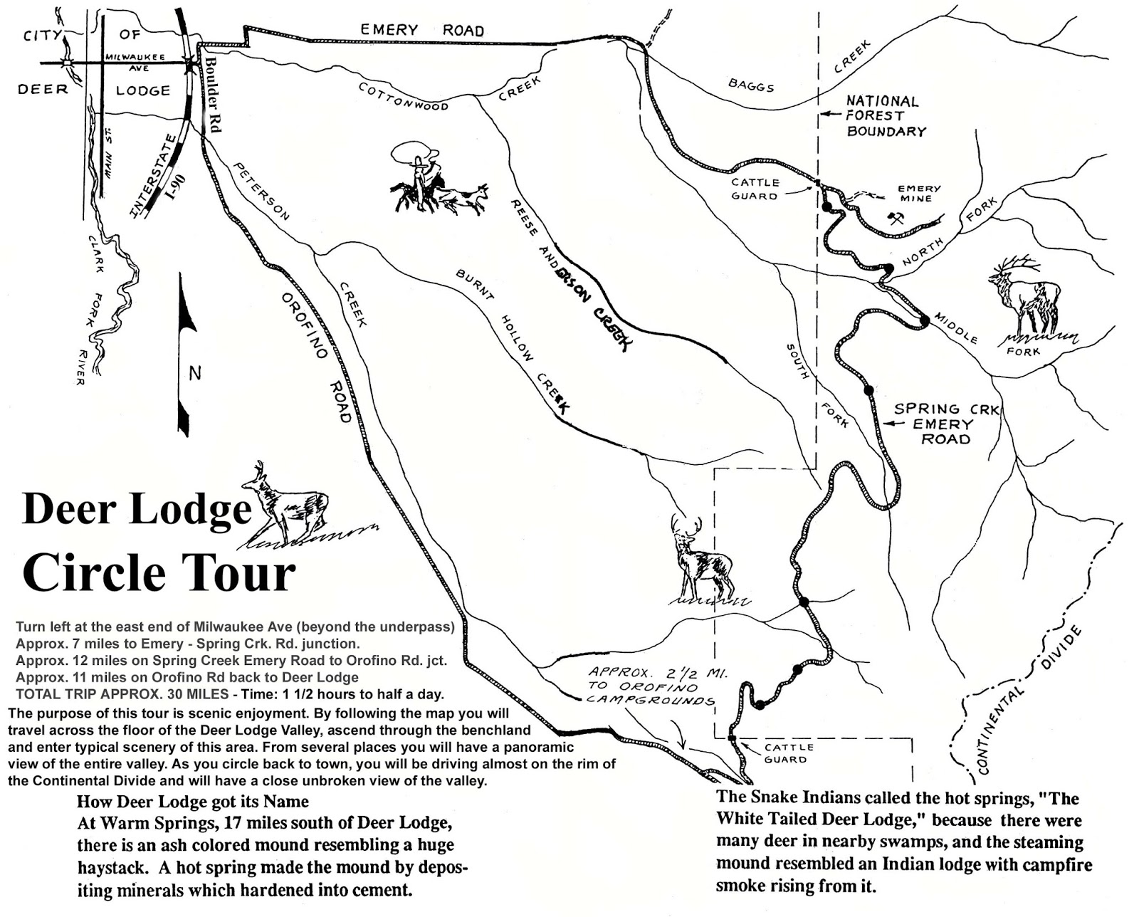 Texas Gypsies Circle Tour Deer Lodge, MT