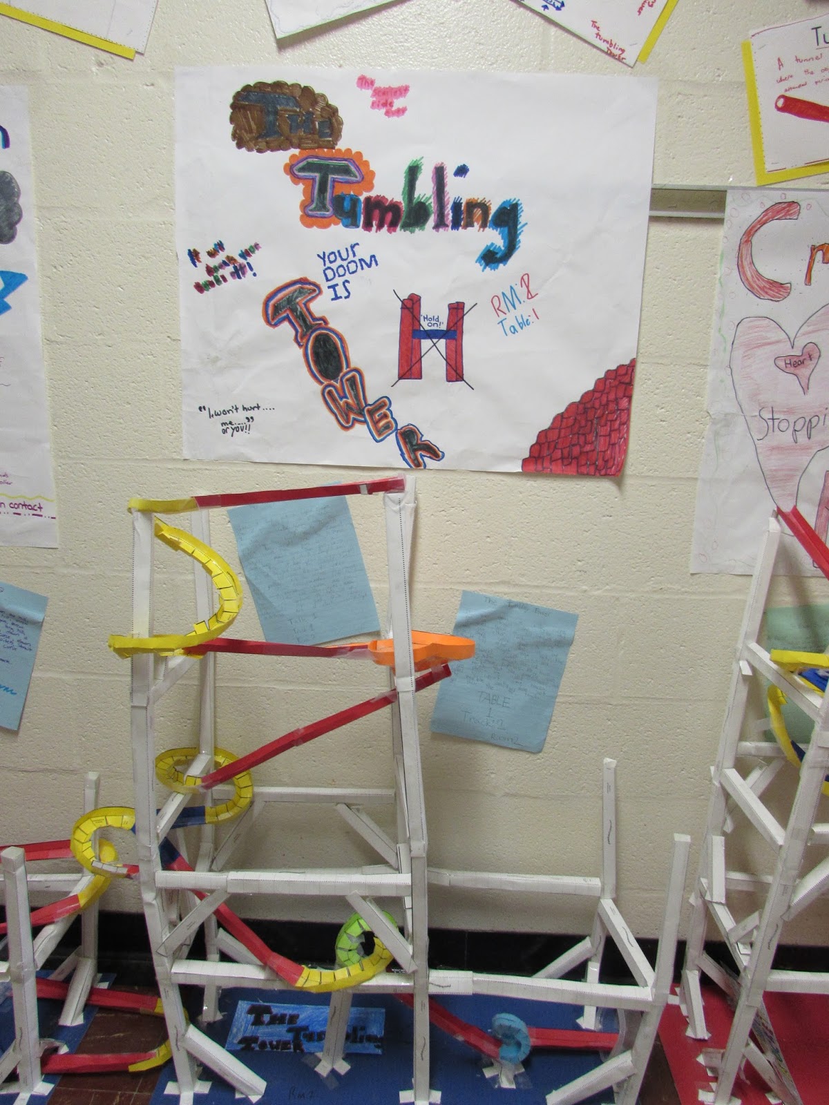 Growing a STEM Classroom Building Paper Roller Coasters