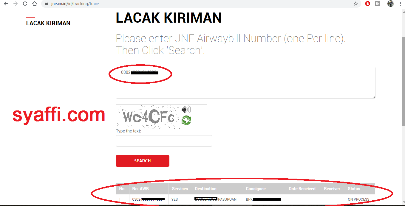 Bingung Nomor Resi Jne Yang Mana Simak Cara Cek Nomor Resi Jne Terbaru Dan Cara Cek Tracking Pengiriman Jne 2020