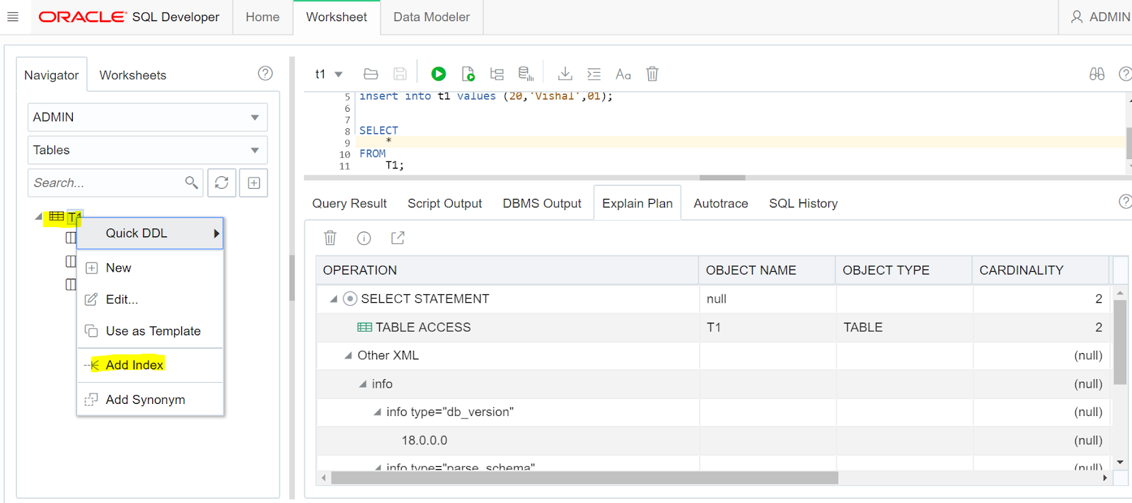 Oracle DBA Quick Notes: Connecting SQL Developer Web to Autonomous ...