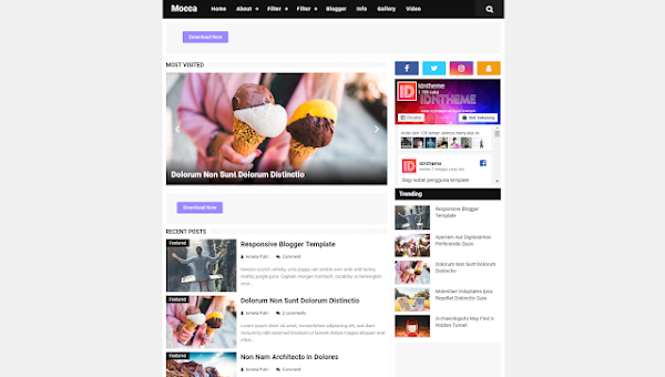 Mocca Template Responsive Terbaru untuk Blogspot Bikinan Mba Arlina Mocca Template Responsive Terbaru untuk Blogspot Bikinan Mba Arlina
