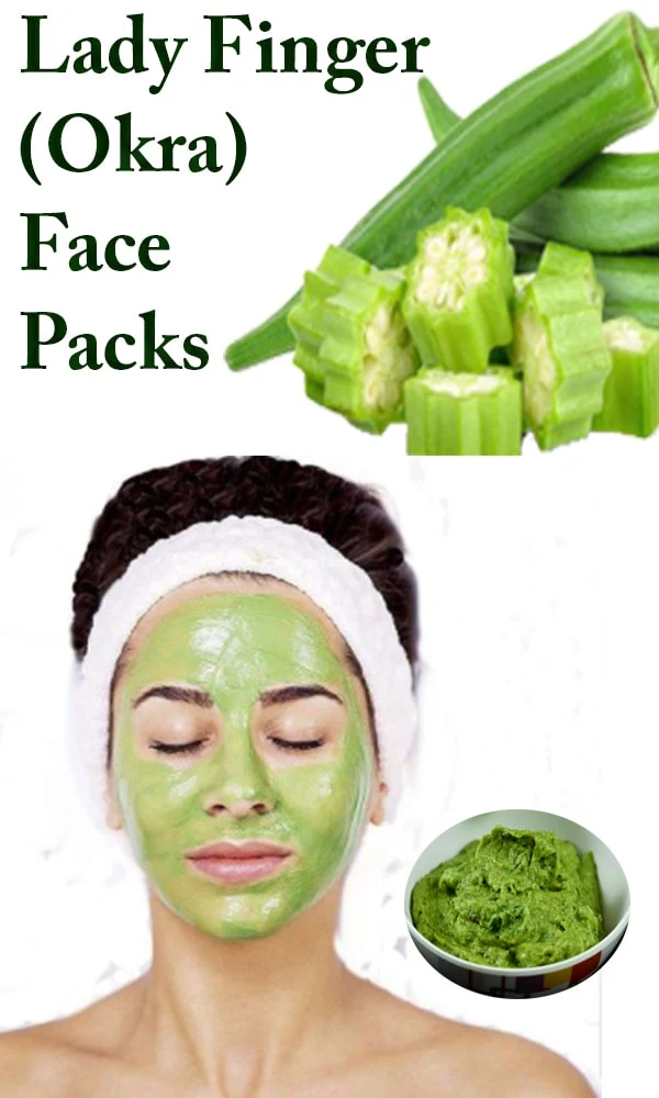 Lady Finger(Okra) Face Pack To Your Skin