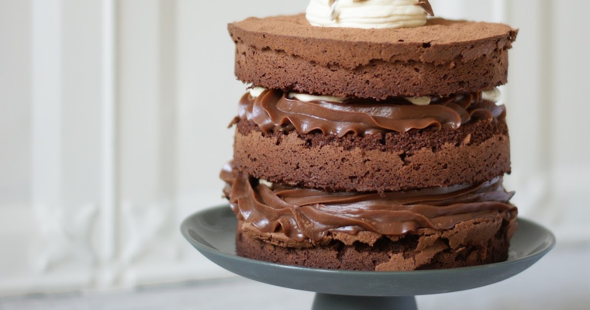 simmer & boyle Chocolate Hazelnut Fudge Cake