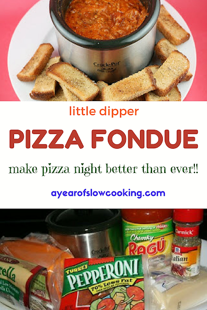 Little Dipper CrockPot Chocolate Fondue - A Year of Slow Cooking