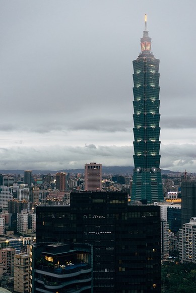 TAIPEI 101 is among the tallest building in the world.