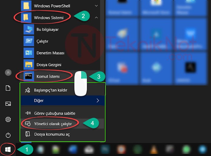 Windows 10 Arama Çalışmıyor Sorunu Çözümü