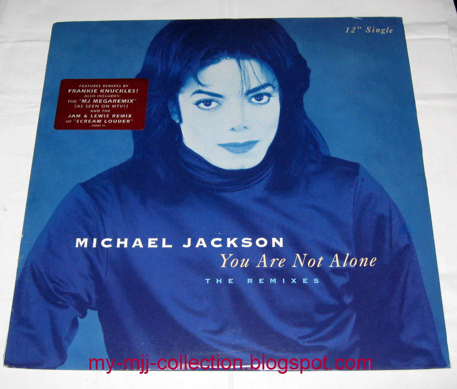 MICHAEL JACKSON YOU ARE NOT ALONE (USA) My MJJ Collection