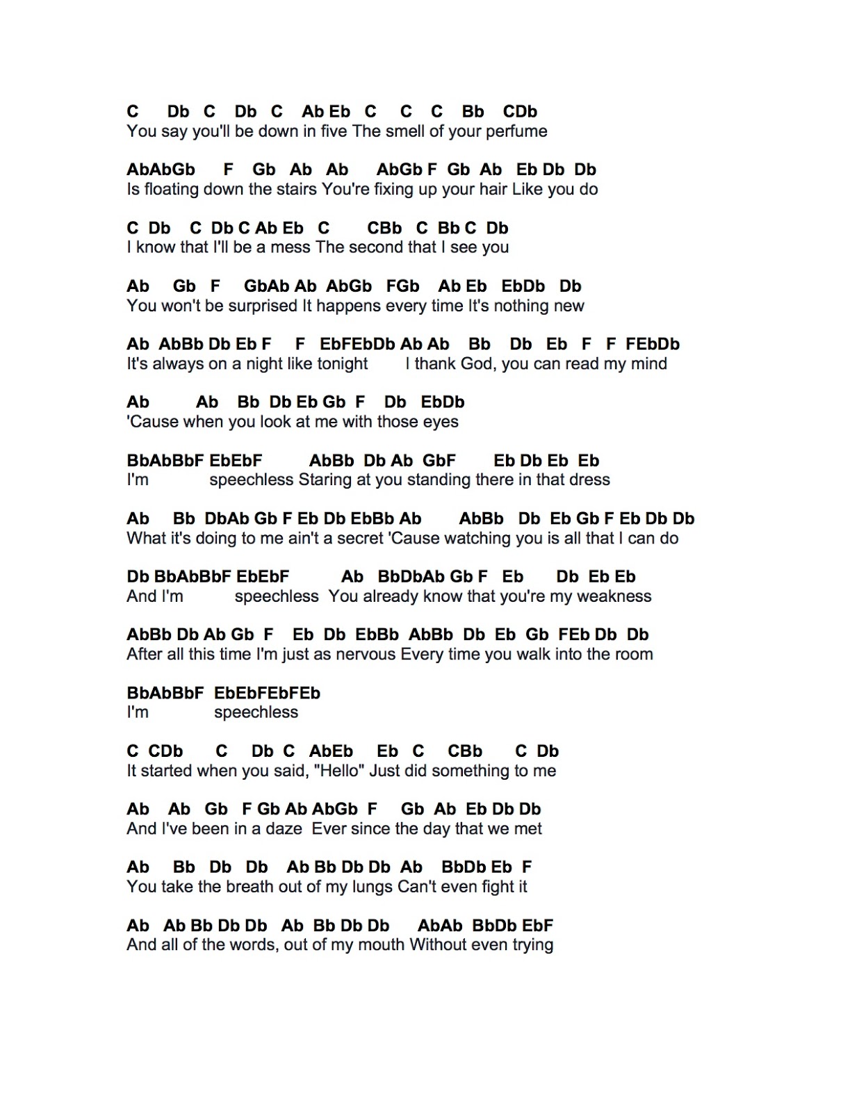 Flute Sheet Music Speechless Flute Sheet Music Speechless