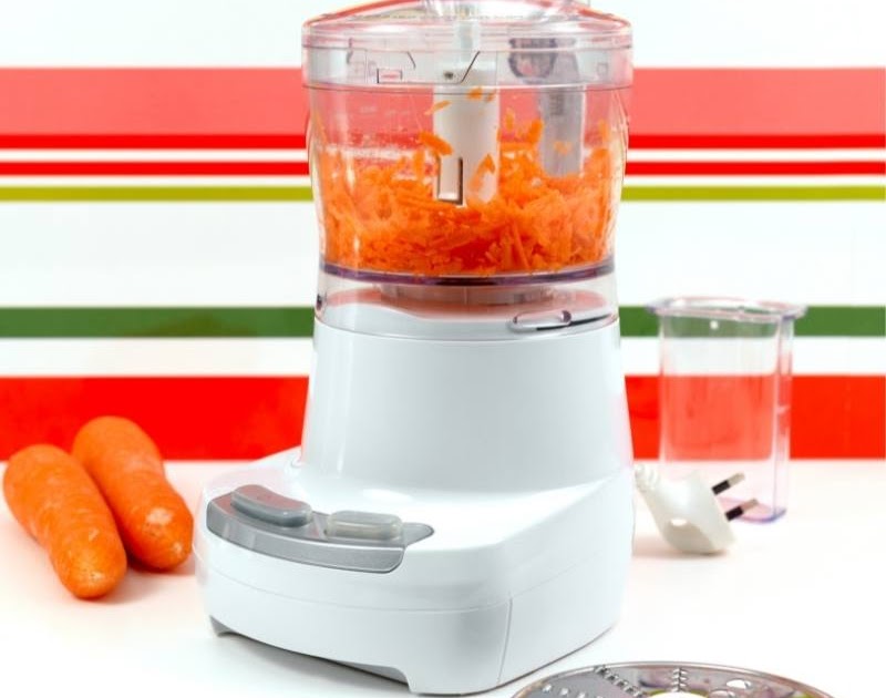 How to grate carrots in food processor