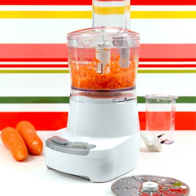 How to grate carrots in food processor