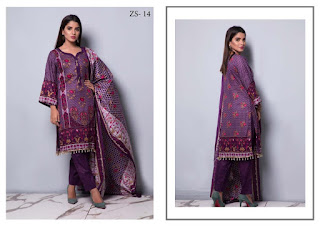 Original Pakistani Suits wholesale | ZS textile Rangreza lawn vol 4