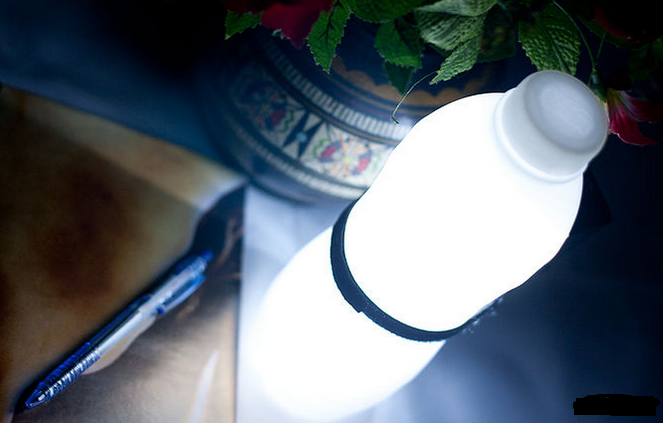 Cara Membuat Lampu  Tidur Hias  dari  Botol  Plastik  