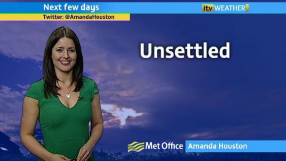 UK Regional News Caps Amanda Houston ITV Anglia Weather
